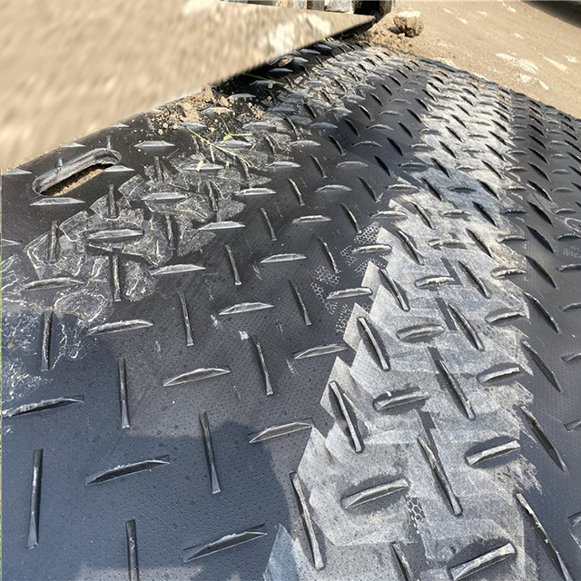 Portable Temporary Waterproof Road Protection Mat HDPE Plastic Ground Cover Mats