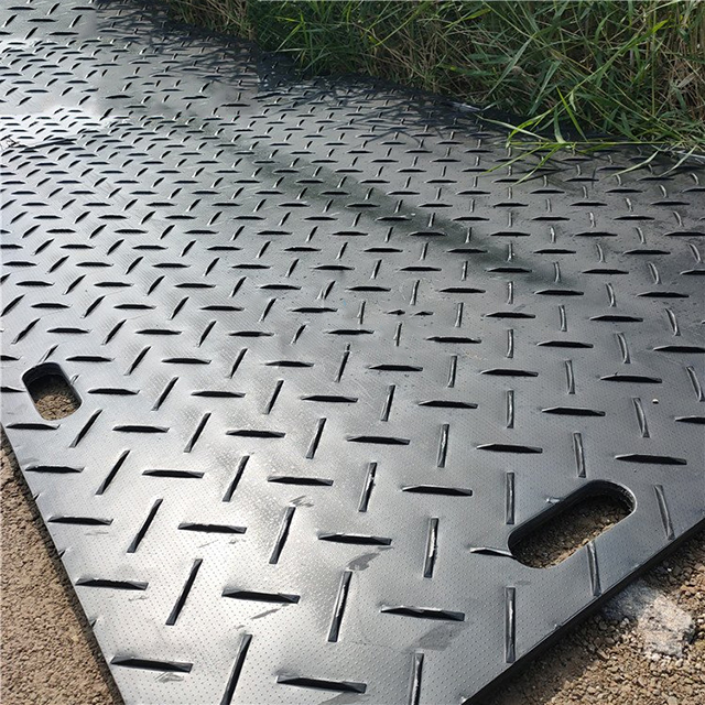 3x8 4x8 HDPE Ground Protection Mat Landscape Protection Mats