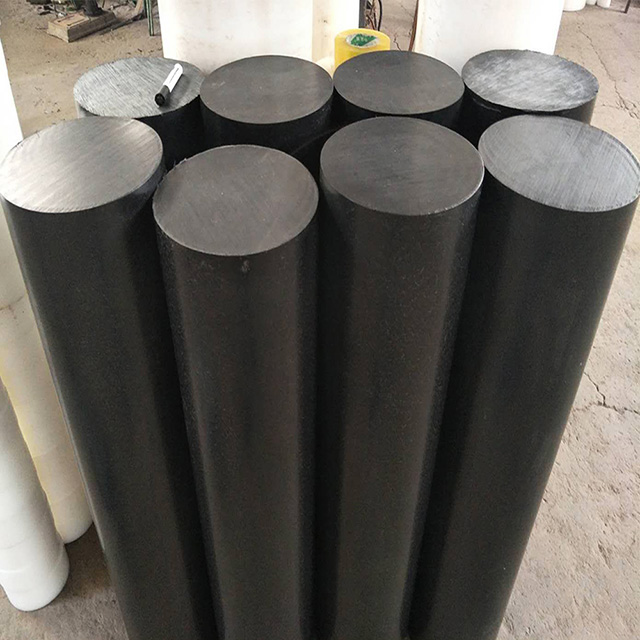 China Blue Color HDPE Plastic Rods White Solid PE Round Bars