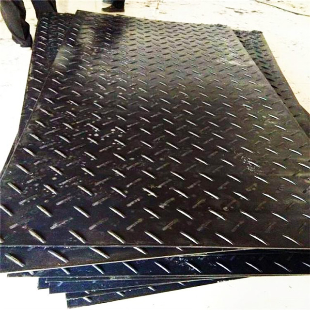 Portable Temporary Waterproof Road Protection Mat HDPE Plastic Ground Cover Mats