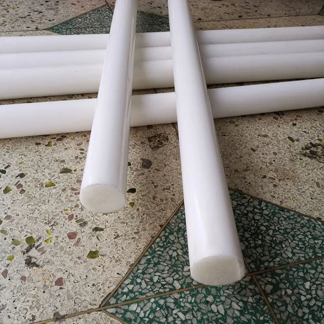 Plastic Rod PE Rod White Polymer Polyethylene Rod PP Solid Rod