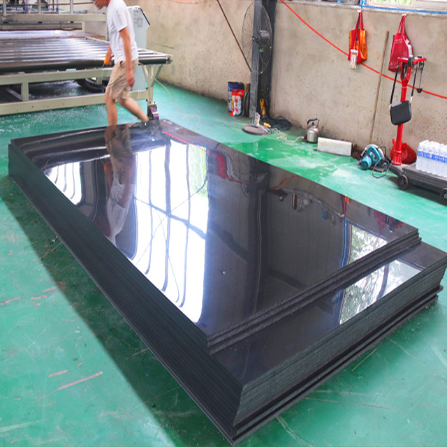 Friendly Solid Plastic Recycled Colored Plate 1mm 2mm 3mm 6mm 10mm ...20mm Polyethylene Board HDPE Sheet