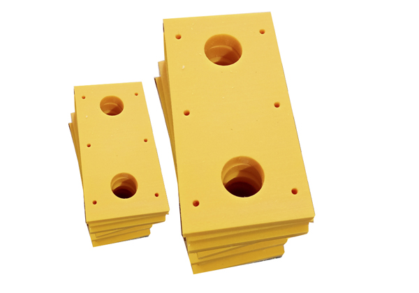 Yellow Polythene Dock Bumper plate