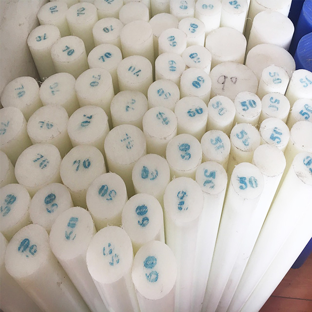 HDPE Natural Material White Plastic Rod