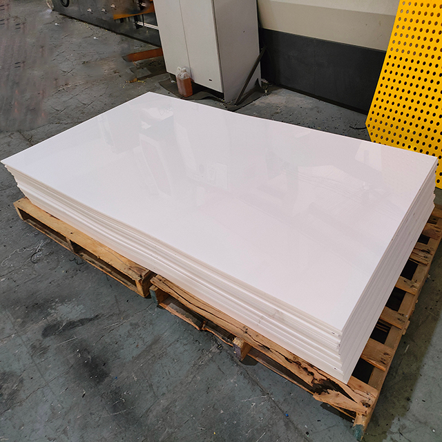 4' X 8' HDPE Sheets Flat HDPE Rigid Boards Polyethylene PE 500 PE-HMW AST Anti-Static Sheets
