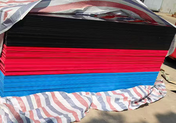 Black Red Blue HDPE Sheets Ready To Delivery