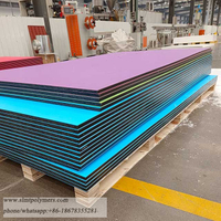 Boat Use HDPE Sheets High-density Polyethylene Sheets Sandwich Colours (two Layer) Uv Resistant Panel