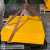 Orange Color UhmwPE Board UPE PE1000 Sheets
