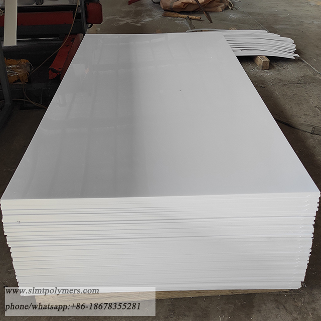 Opaque White HDPE High Density Polyethylene Sheet