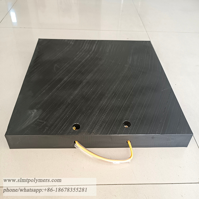 High-Modulus Polyethylene HMPE 500 Outrigger pad 400x400x40 mm