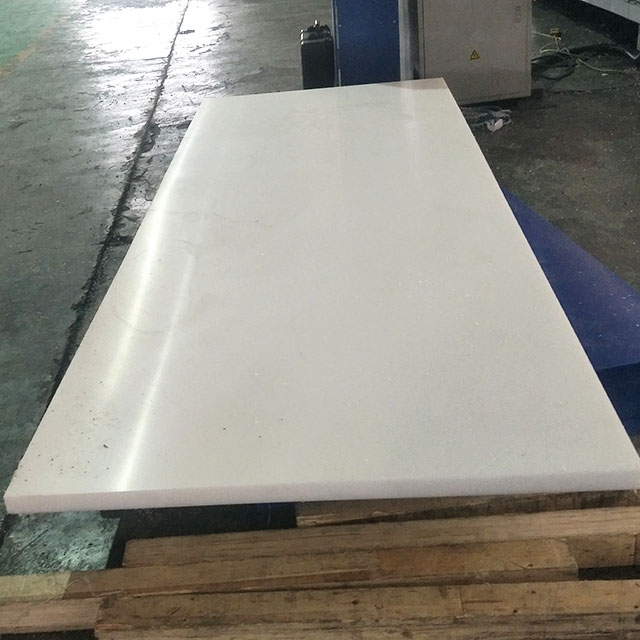 UHMW (Ultra High Molecular Weight) Polyethylene Plastic Sheet Natural White Color