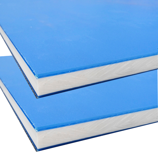 UV Resistant Three Layer Dual Color HDPE Sheet Sandwich HDPE Panel
