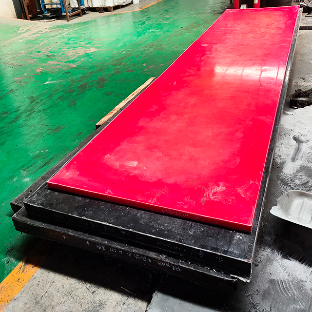 Red 4x8 Plastic HDPE UHMW PE Product Uhmwpe Sheet