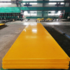 Yellow Virgin Grade Polymer Solid Sheet Corrosion Resistance Acid Proof Plastic Sheet Lining Board