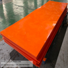 Orange Color UhmwPE Board UPE PE1000 Sheets
