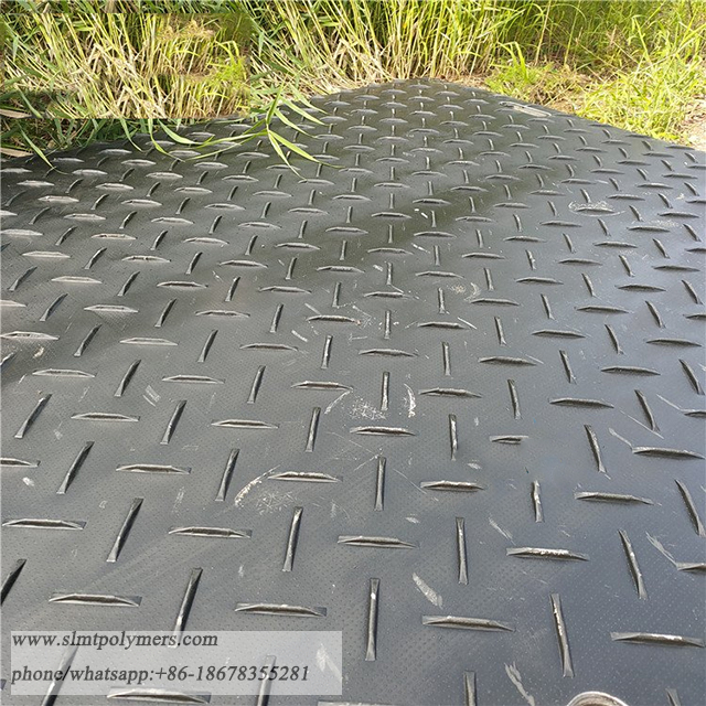 Heavy Duty 12' X 7' Plastic Construction Road Mats Ground Floor Mat