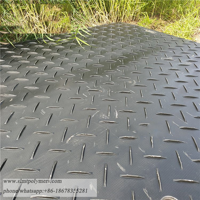 4x8 3x8 HDPE Plastic Heavy Machinery Ground Protection Mat for Excavator