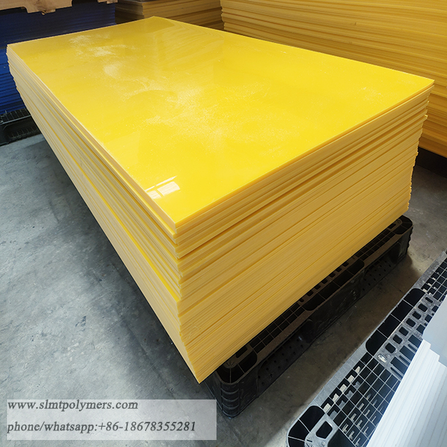Extrusion 3/8 "Custom Colorful High Density HDPE Plastic Board