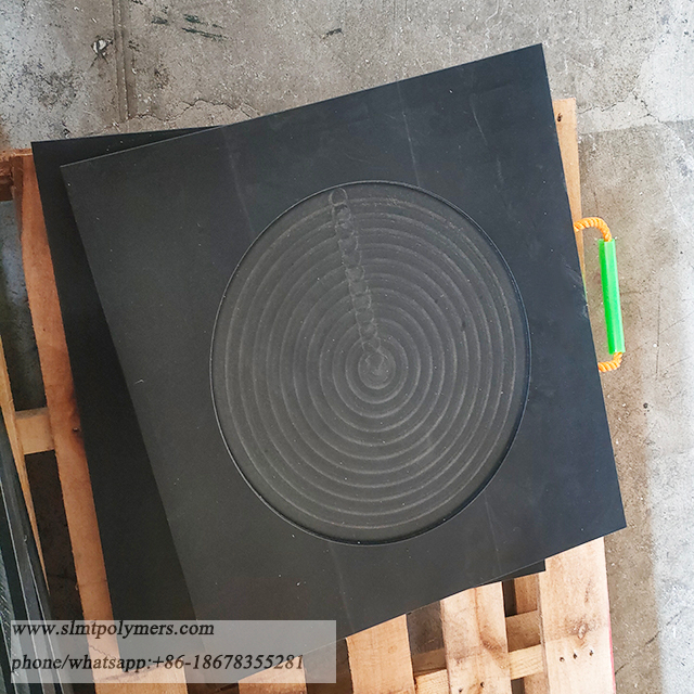 24 X 24 X 1.5 Inch HDPE Poly Outrigger Pad