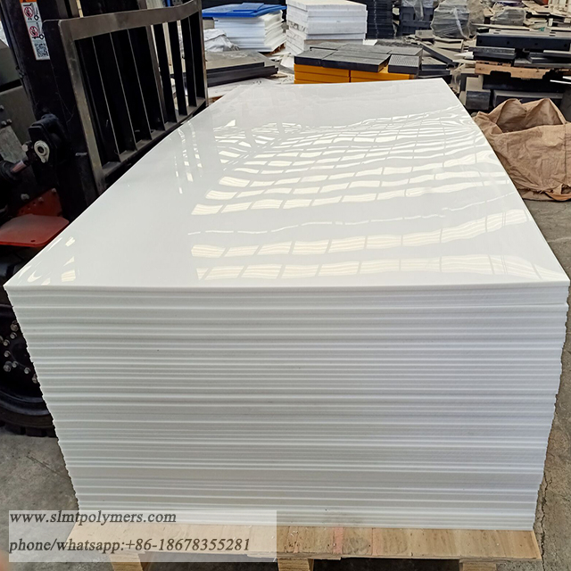 HDPE Sheet High Density Polyethylene Plastic Polymer Rigid Glossy Plate