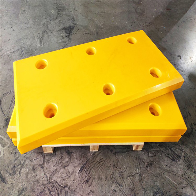 Yellow PE Plastic Board for Rubber Fender