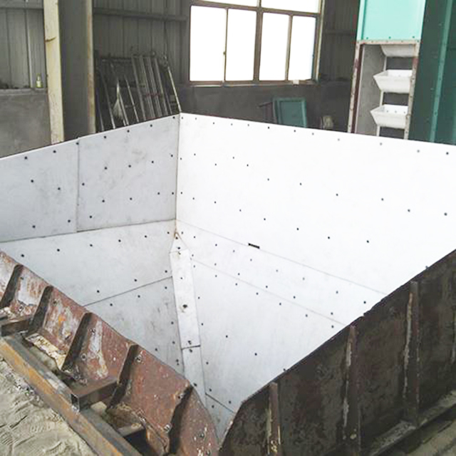 Self-lubrication UHMWPE Liner for Coal Mine Silo Conveyor Chute