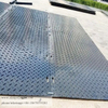 1/2' Thickness Customized HDPE Ground Protection Mat with Handles Connectors for Lawn Protection