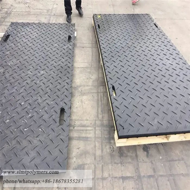 HDPE Portable Polyethylene Machine Construction Road Ground Protection Mats