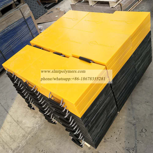 Yellow Outrigger Crane Pads Factory Price