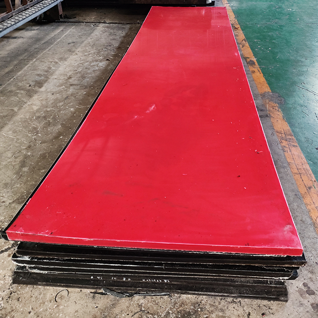 Red 4x8 Plastic HDPE UHMW PE Product Uhmwpe Sheet