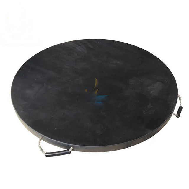 Round Outrigger Mats Engineered Stabilizer Pads