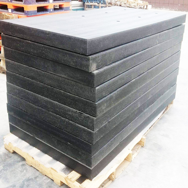 Recycled Uhmw Pe Fender Wharf HDPE Board Dock Impact Resistance Plastic Sheets