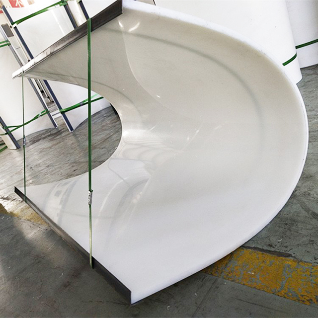 Shaftless Screw Conveyor U Shape Liner UHMWPE Wear-resistant Plastic Lining Sheet
