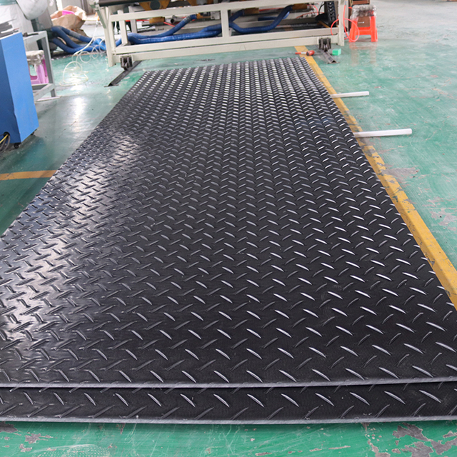 4x8 Ft Ground Protection Mats Pe Plastic Trackway Panel for Wholesales