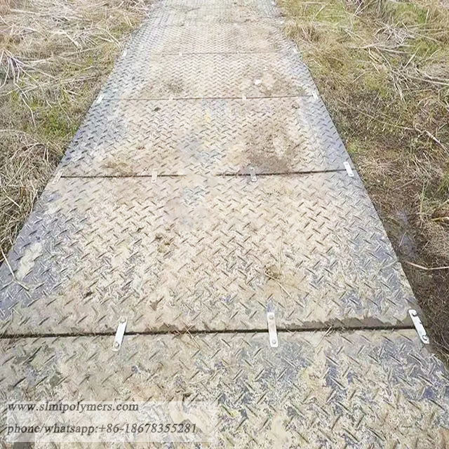 4X8 HDPE Temporary Road Ground Protection Mats for Construction