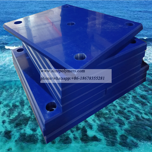 Fender Pad Uhmwpe Facing Panel Polyethylene Dock Bumper Plate