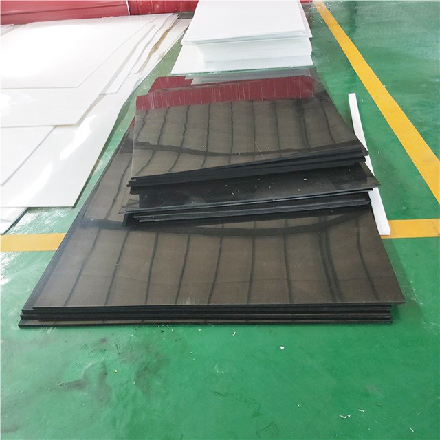 Black White Hdpe 500 Plastic Sheet 1220 X 2440 Mm PEHD Panel Plate