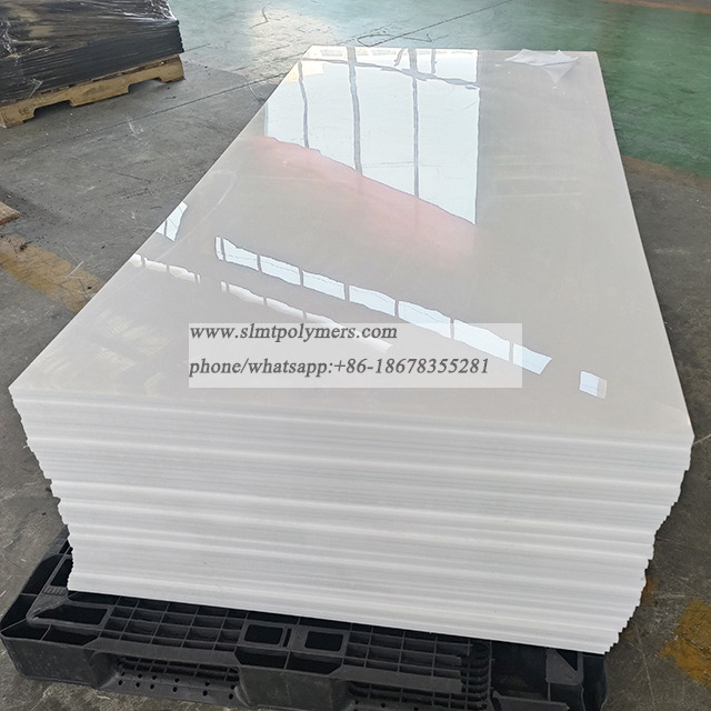 8mm Thick White Black HDPE Plastic Slip Sheet
