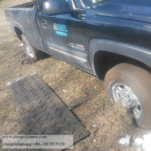 HDPE Polymer Track Mats Ground Protection Mats Outrigger Pads