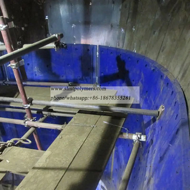 Blue UHMW PE Polymer Lining Board Liner Plate