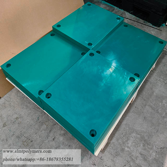 Polyethylene Dock Port Guard String Pasting Panel UHMW PE Fender Face Pad