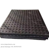 Ground Protection Diamond Foot 4x8 Ft Black Mats