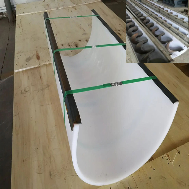 Chute Lining Uhmw Pe Impact Wear Pads UHMW PE Board Conveyor Abrasion Liner Bend Liner Plate