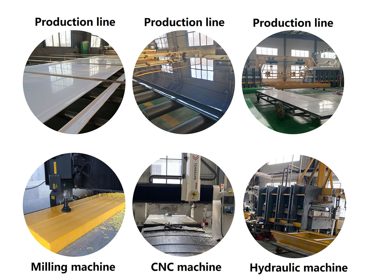 HDPE UHMWPE polymer sheet board pads plate (1)