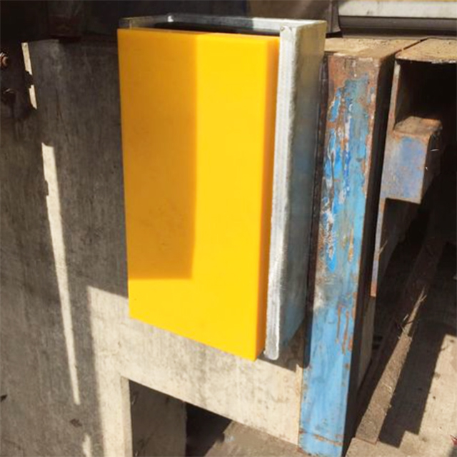 DOCK WALL Rubber BUMPER FOR WAREHOUSE Wharf Fender Facing Pad UHMWPE Dock Bumper Material for Both The Loading Dock