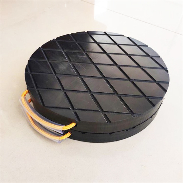 Composite Material Cribbing Pads Heavy Duty Black Outrigger Jack Plate 