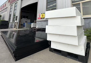 200mm White UHMWPE Sheets UPE Board Plastic Panel.jpg