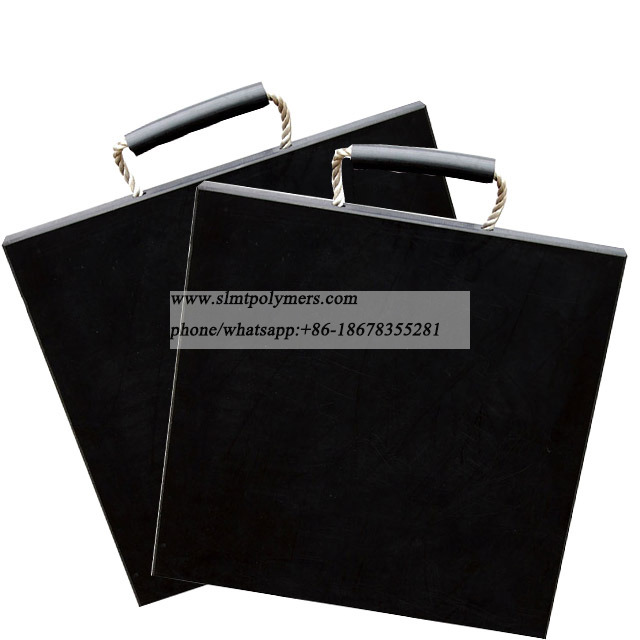 400x400x50mm Stabilizer Leg Pads Crane Pads