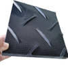 China Black Mats Ground Protection 4 X 8ft X 1/2 Inch 2x8ft Diamond Plate