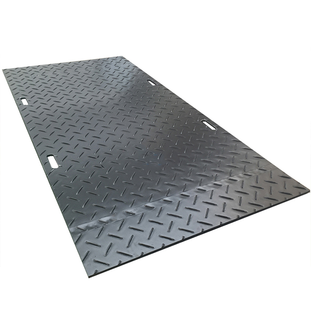 Durable Composite HDPE Temporary Walkway over Grass Portable UHMW PE Road Mats
